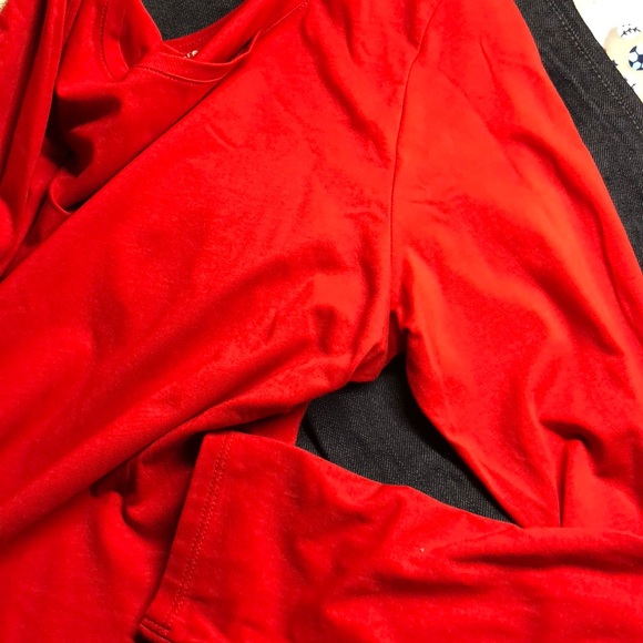 J.Jill Red Top - Picture 3 of 8